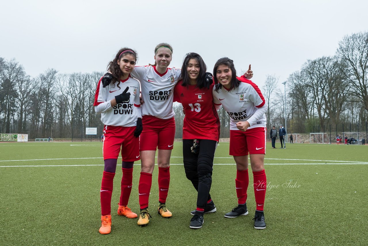 Bild 75 - B-Juniorinnen Walddoerfer - St.Pauli : Ergebnis: 4:1